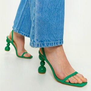 Stylish Green Women's Sandals